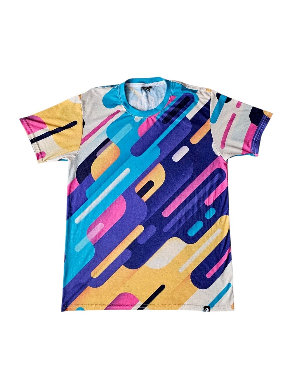 INTO THE AM Men's Color Rush All Over Print Tee - Size L